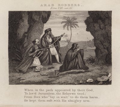 Arab Robbers, Ezra 8:31 by English School