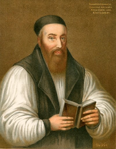 Archbishop Grindal by English School