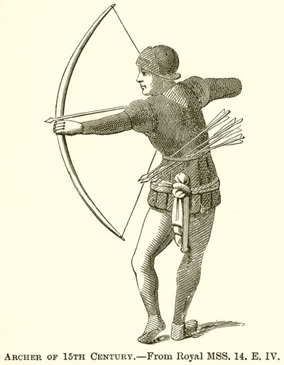 Archer of the 15th Century by English School