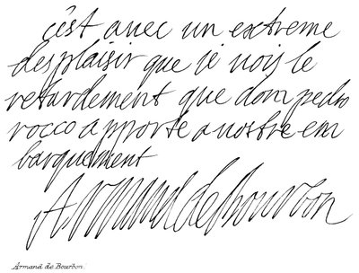 Armand de Bourbon by English School