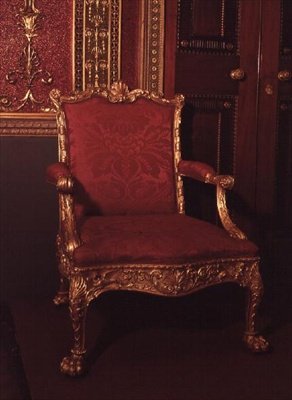Armchair, Designed by Robert Adam, Executed by Thomas Chippendale, 1764 by English School