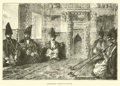 Armenian Drawing-room by English School