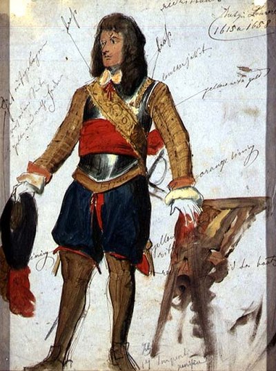 Armour in the Louvre Museum, Paris by English School