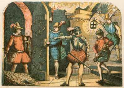 Arrest of Guy Fawkes by English School