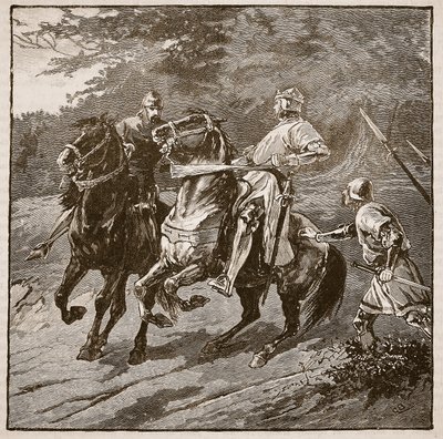 Arrest of King Richard (Illustration from Cassell