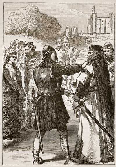 Arrest of the Duke of Gloucester (Illustration from Cassell