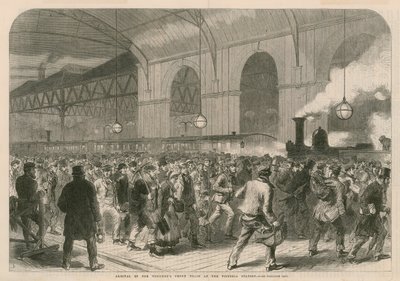 Arrival of the workmen