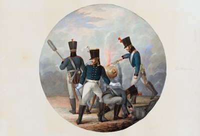 Artillery, c.1807 by English School