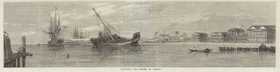 Aspinwall City in the Isthmus of Panama by English School