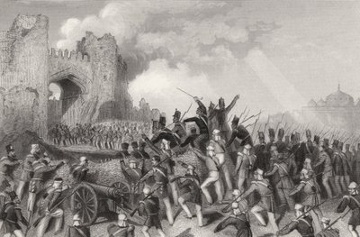 Assault of Delhi and Capture of the Cashmere Gate on 14th September 1857, from 
