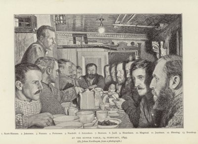At the supper table by English School