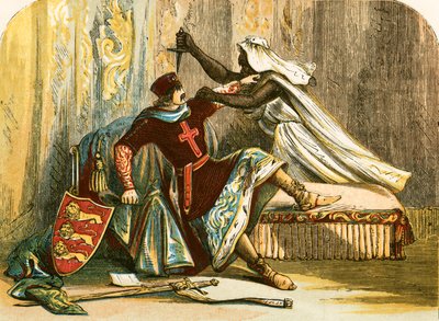 Attempted assassination of Edward I at the Holy Land by English School