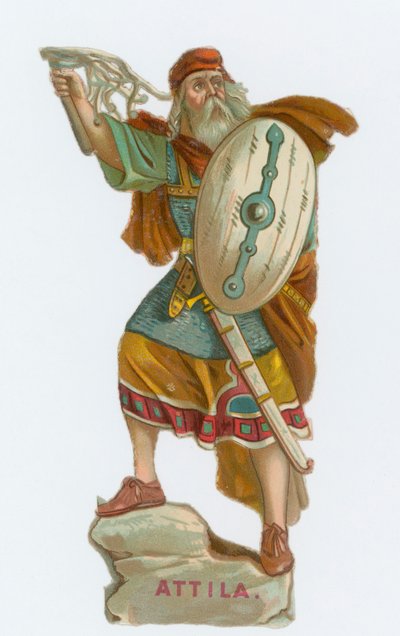Attila the Hun by English School