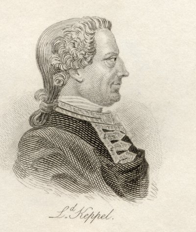 Augustus Keppel, from 