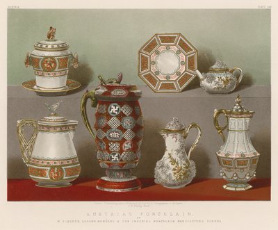 Austrian Porcelain by English School