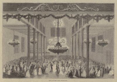 Ball in the Corn Exchange by English School