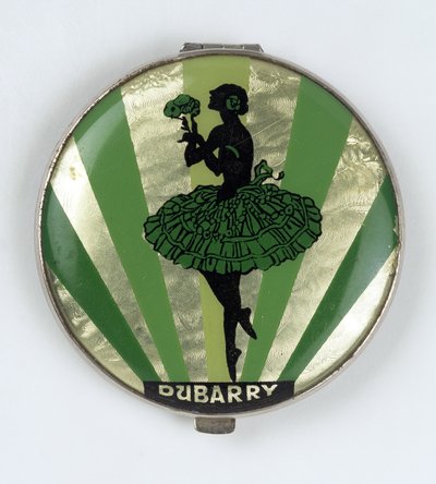 Ballerina Powder Compact, made by Dubarry, 1920-30 by English School