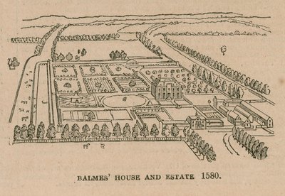 Balmes House and Estate, 1580 by English School
