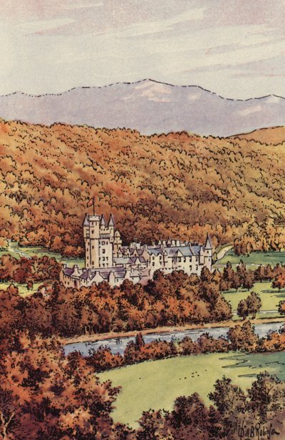 Balmoral Castle by English School