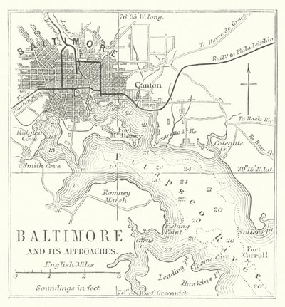 Baltimore and Its Approaches by English School