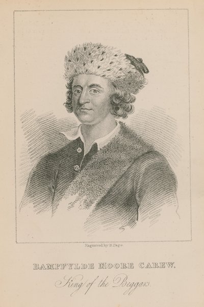 Bamfylde Moore Carew, King of the Beggars by English School