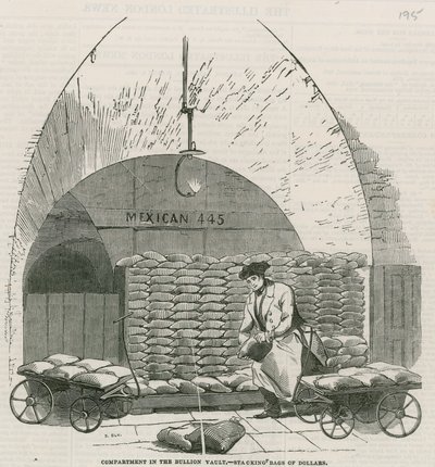 Bank of England, Bullion Office and Gold Weighing Room by English School