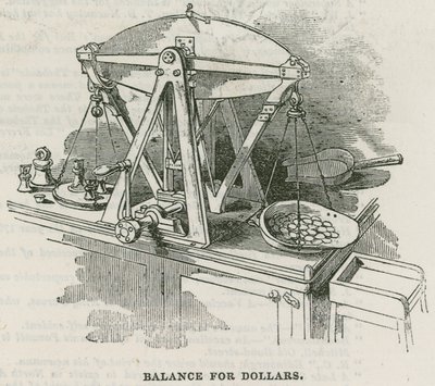 Bank of England, Bullion Office and Gold Weighing Room by English School