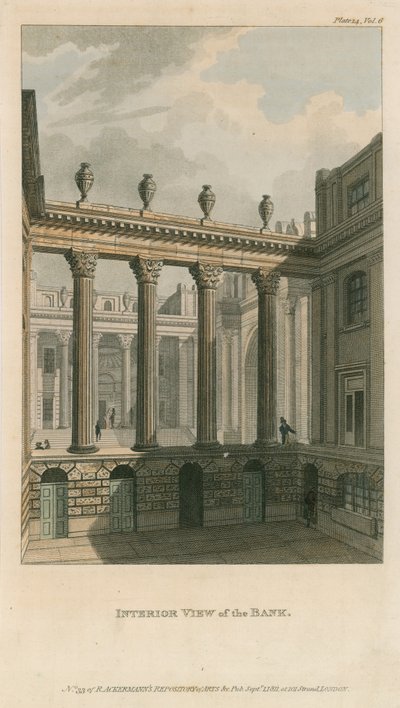 Bank of England, Lothbury Court by English School