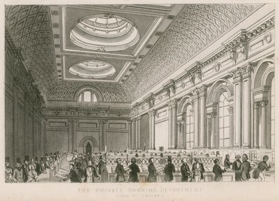 Bank of England, The Private Banking Department by English School