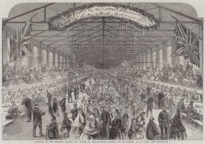 Banquet to the Fusilier Guards and others of Her Majesty