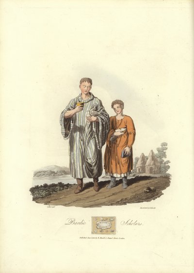 Bardic scholars by English School