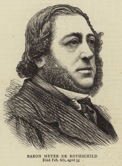 Baron Meyer de Rothschild by English School