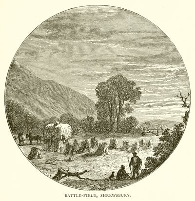 Battle-Field, Shrewsbury by English School
