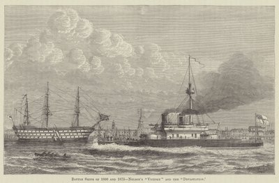 Battle Ships of 1800 and 1875, Nelson