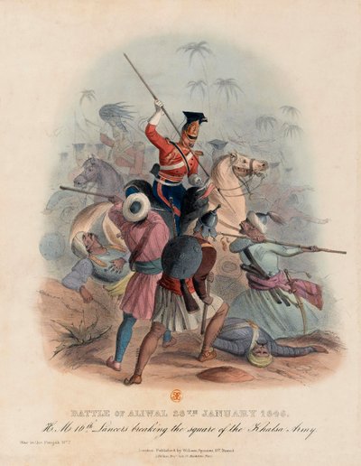 Battle of Aliwal, 28 January 1846 by English School