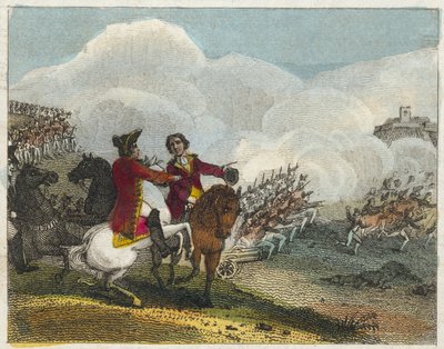 Battle of Blenheim by English School