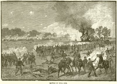 Battle of Bull Run by English School