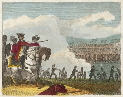 Battle of Culloden by English School