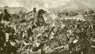 Battle of Mars la Tour by English School
