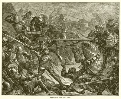Battle of Towton, 1461 by English School