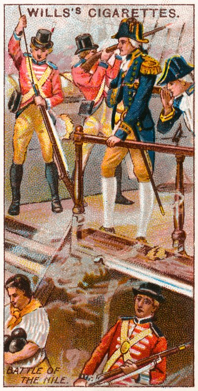 Battle of the Nile by English School