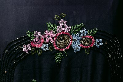 Beading Detail from a Woman