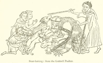Bear-Baiting by English School