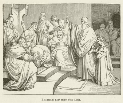 Beatrice Led into the Diet by English School