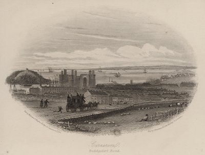 Beddgelert Road, Caernarfon, North Wales by English School