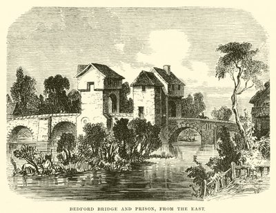 Bedford Bridge and Prison; from the East by English School