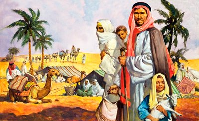 Bedouins by English School