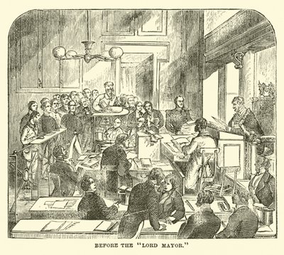 Before the Lord Mayor by English School