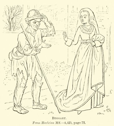 Beggary by English School