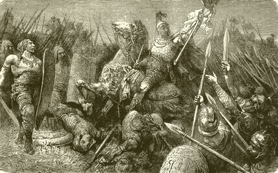 Belisarius Leads the Roman Army Against the Goths by English School